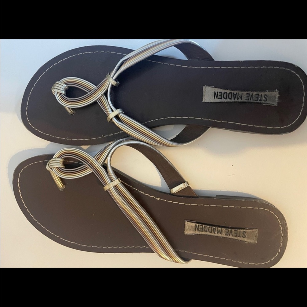 Vintage Steve Madden Brown Sandals